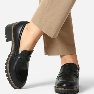 Dolce Vita Black Loafers Catalina